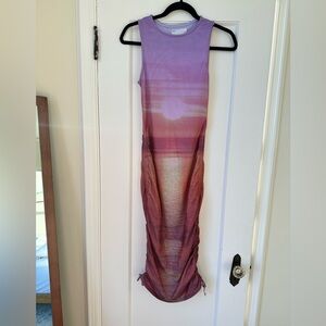 ASOS tropical midi dress